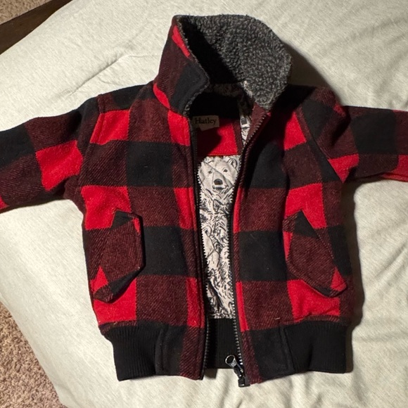 Hatley Red and Black Plaid Jacket - Picture 5 of 5